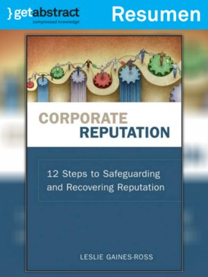 cover image of Reputación corporativa (resumen)